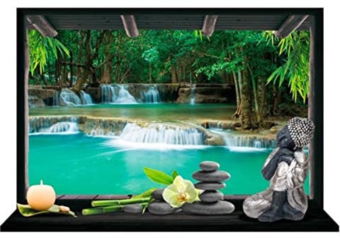 Sticker Mural Zen Trompe l il
