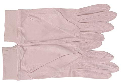 LSHARON Handschuhe aus 100 % Maulbeerseide, Thermofutter, Innenhandschuhe, Ski- und Fahrradhandschuhe, hellrosa, M