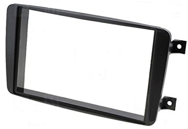 CARAV 40-108 2-DIN Marco de plástico para Radio para Mercedes Benz C-Klasse (W203) 2000-2004; CLK-Klasse (W209) 2002-2006; G-Klasse (W463) 1998-2006; Viano (W639) 2003-2006; Vito (W639) 2003-2006