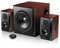 Edifier S350DB Lautsprecher System, Home-Entertainment Regallautsprecher und Subwoofer 2.1, mit Bluetooth V4.0 aptX in Holz/schwarz