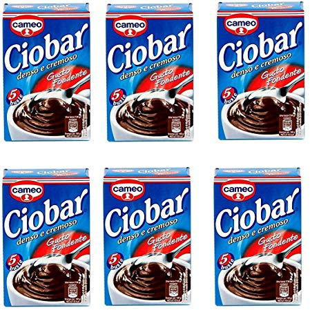6x Cameo Ciobar Hot Chocolate Drink Beverage 690g (6x5 Pack) Dark Chocolate!
