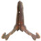 SGerste 2 Stück Flexible Vintage Metall Staffelei Ständer Teller Medaillen Teacake Preishalter Ständer Ständer Ständer – Bronze 12 cm