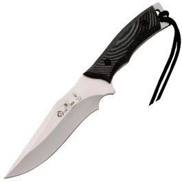 Muela- TYPHOON-15W. Cuchillo Herramienta para Caza, Pesca, Camping, Outdoor, Supervivencia y Bushcraft
