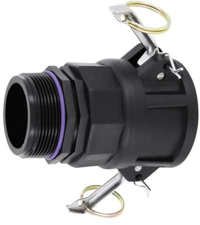 REKUBIK IBC Adapter 2 Camlock Dose - Reduzierung Außengewinde Größe 1 1/2 AG