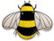 Sass & Belle Busy Bee Teeteller, Keramik, Rechteckig, Gelb