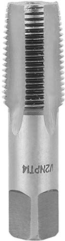 Taraud à Filetage Métrique, Taraud 1/2 NPT, Taraud 1/2 pouce en Acier Rapide(HSS) pour Acier Inoxydable en Acier Allié de Fonte (Système USA)