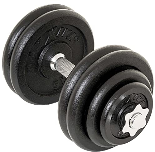 MAXXIVA Kurzhantelset 30//60 KG Gusseisen schwarz Sternenverschluss Hanteln (30, Kilogramm)