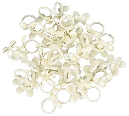 100pcs Display pour Papillon de Nuancier Polonais, Blanc