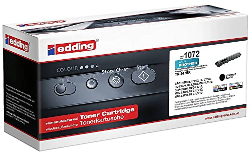 edding Toner ersetzt Brother TN-247BK Kompatibel Schwarz 3000 Seiten EDD-1072 18-1072