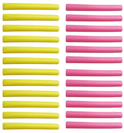 Oshhni Lot de 24 Manchons en Mousse pour Poteau de Trampoline de Rechange 25 Mm Accessoires pour Trampoline
