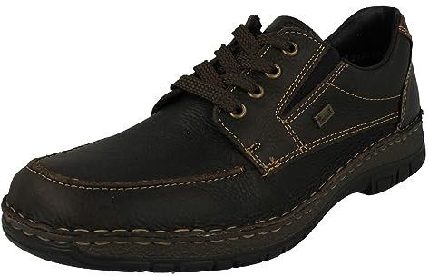 05100-25 | Anton | Brown Leather | Mens Water Resistant Shoes