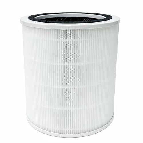 HOSECES Core 400S Filter Replacement for LEVOIT Core 400S and Core 400s-RF Air Purifier Filter Replacement,3-in-1 True H13 HEPA Activated Carbon Pre-Filter,White (Core 400S-RF-1PACK)