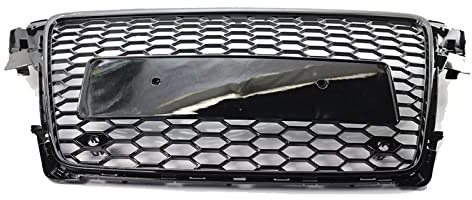 Kühlergrille Auto Frontstoßstange Gitter Honeycomb Mesh Racing Grille Für Audi A4 B8 2009 2010 2011 2012