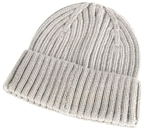MASCOT Strickmütze Silbergrau CUSTOMIZED - 23050-647-80 - Größe ONE