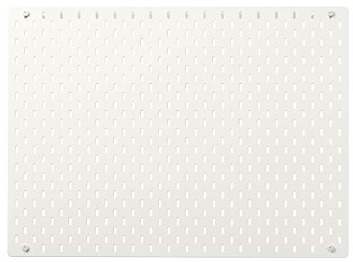 SKÅDIS Panneau perforé, 76 x 56 cm, blanc