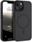 GUAGUA für iPhone 13 Hülle, iPhone 14 Hülle [Kompatibel mit MagSafe] Magnetisch Handyhülle für iPhone 13/14 Case Carbon Fiber Design Stoßfest Schutzhülle TPU+PC Slim Magnet Cover (6,1'') Schwarz