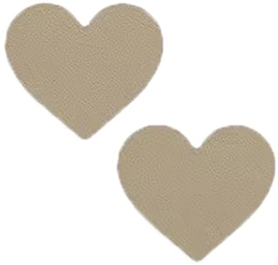 ZNQNDSR Kunstleder Reparaturset Selbstklebender Leder-Reparaturflicken, kleines Leder-Reparaturband für Möbel, Couch, Autositz, Bürostuhl, Möbelreparatur, 2 Stück(Beige)