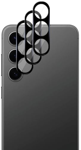 UZWZW 3 Pack Camera Lens Protector Tempered Glass For Samsung Galaxy S24 Plus 5G [Not Affect Flash]