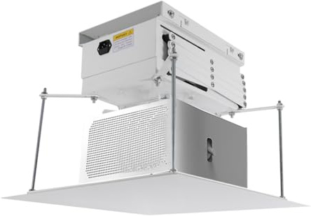 DaiJiubu Support de projecteur motorisé pour ascenseur, télécommande, lifter, support de plafond, élévateur électrique, montage au plafond, coffre de toit motorisé, compatible avec projecteur 24 W