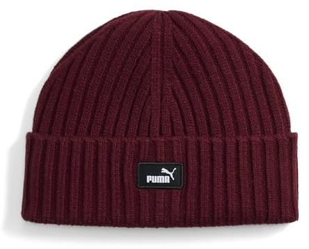 PUMA ESS Fisherman Beanie Ruby Shimmer
