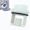 Guarnizione di scarico della lavatrice, colore bianco, ricambio per pompa di drenaggio per Siemens Bosch WM1095/1065 WD7205
