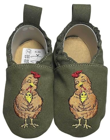 HOBEA-Germany vegane Kinderschuhe RecyStep aus recyceltem Material | waschbar, vegane Kinderschuhe, IGR zertifiziert (ergonomisches Produkt), Barfußschuh, Hausschuh