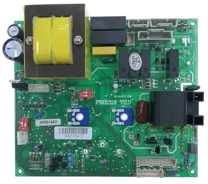 QCKRTAU Scheda di Controllo Principale PR01319, Scheda di Circuito PCB, Compatibile con KoreaStar Ace Atmo/Turbo (46561460, 46561060, 46560660) e Caldaia Ferroli Starclima