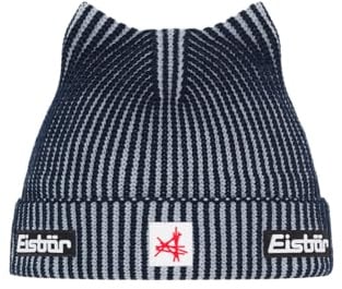 Eisbär Mütze Herren & Damen Sorra Ski Austria - Merino Wintermütze Unisex mit Fleece schützt vor Kälte und Wind - Strickmütze warme Beanie atmungsaktiv Skimütze Haube mit Ohren aus Österreich