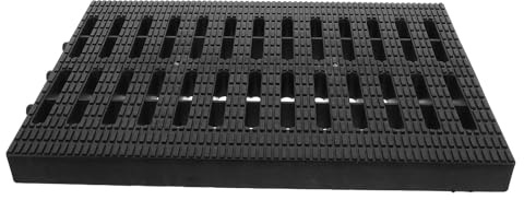 KESYOO Rejilla de Drenaje de Plástico Resistente, Rejilla Grande para Alcantarillado Y Canal para Uso en Exteriores, Patios, Jardines Y Cocinas.