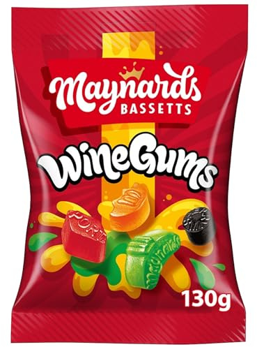Maynards Wine Gums Bag 190 g (Pack of 6)