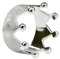 SILBERMOOS Damen Ring Krone Kronenring Crown Queen gebürstet Sterling Silber 925, Größe:54
