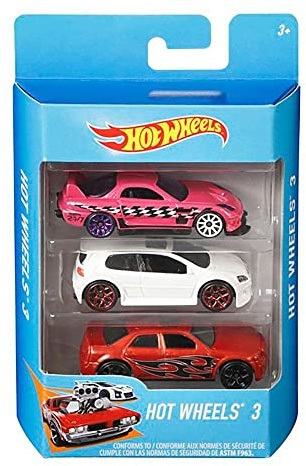 Mattel Hot Wheels Assorted 3-car Pack