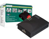 Digitus DN-13003-W Netzwerk Print Server 1-Port USB 2.0 schwarz