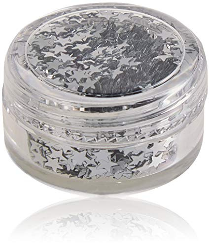 Stargazer Spectrum Star Face & Body Glitter - Multi-Colour Makeup Stars for Face, Body & Festival Looks - Party & Costume Makeup - Cruelty-Free