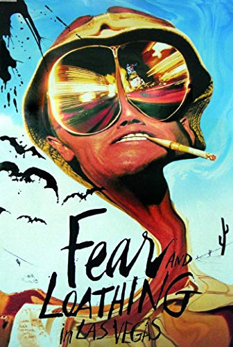 Close Up Fear and Loathing In Las Vegas Poster (61 cm x 91,5 cm) + Geschenkverpackung. Verschenkfertig!