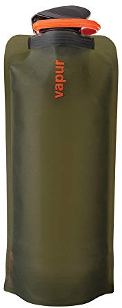 Vapur 90228 Bouteille d'eau Flexible Mixte, Vert Olive, .70 Liter, 23 Ounces-2 Pack