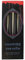 Jones Home & Gift Candles | Vampire Tears | Pack of 4 | Black | 25 cm x 2 cm x 2 cm Kerzen, Wachs, Schwarz, 2 cm, 4