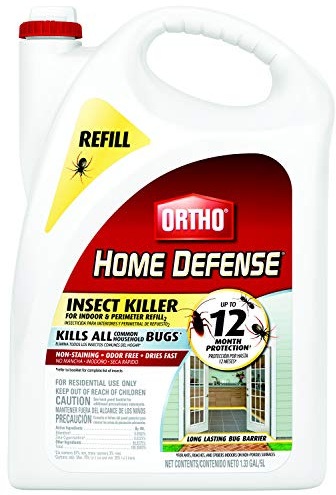 Ortho Home Defense Insect Killer for Indoor and Perimeter Refill2 - Ready-To-Use Bug Spray Refill, Kills Ants, Roaches, and Spiders, 1.33 gal.