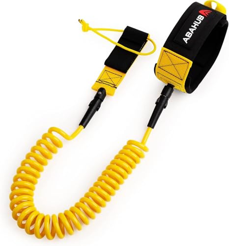 Abahub SUP Leash / Surfboard Leash / SUP Sicherheitsleine, 10 ft, 7 mm