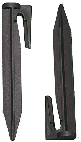 G greengrass tools Haken Erdnägel für Mähroboter Kabel Heringe Draht-Befestigung ERD-Anker - bruchsicher verstärkt - kompatibel mit Husqvarna, Gardena, Worx, Robomow, Yard Force, Bosch, Stück:25