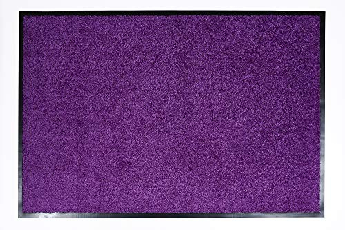 Carpido Fußmatte Burgund – Eingangsmatte innen – Schmutzfangmatte 40x60 cm – Läufer Flur rutschfest – Wohnzimmer Deko - Türmatte Sauberlaufmatte