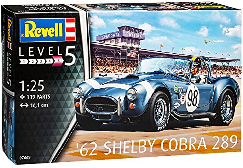 Shelby AC Cobra 289 1962 Cabrio Racing Daytona 07669 Bausatz Kit 1/25 1/24 Revell Modell Auto