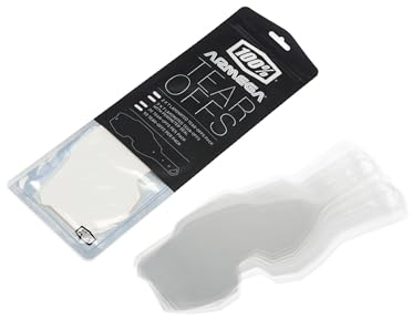 100% 1 00% Armega Standard Tear-Offs 50 Pk Radfahren, farbig, k.A