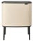 Brabantia Bo Touch Bin - 3 x 11L Inner Buckets - (Soft Beige) Waste/Recycling Kitchen Bin - Soft-touch