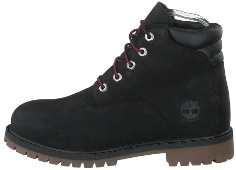 Timberland Premium, Stivali alla Moda, Nero Nubuck, 35 EU