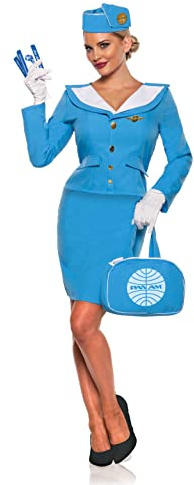 UNDERWRAPS Officially Licensed PAN AM® Costume - PAN AM® Pilot & Stewardess