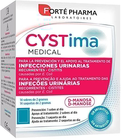 CYSTima Medical Con D-Manosa 14 sobres, Apoyo Sistema urinario en Cistitis