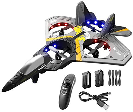 LIBOOI RC Plane Airplane Toys Ready To Fly EPP Drone For Kids Remote Control Helicopter Toy Helicopters for Adult Kids with Function Gravity Sensing Stunt Roll