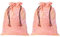 Cabilock 2 Pièces Sac D'emballage De Bijoux Cadeau De Retour Sac De Voyage En Sacs De Rangement Pour Chaussures Porte-monnaie à Cordon Petits Sacs à Cordon Ménage Petit Sac Cadeau