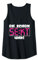 Damen Oh schon Sekt Uhr Zeit für Party Funny Sekt Tank Top